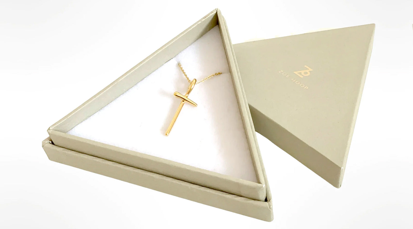 Christian jewelry - the sheperds cross in Trinity box
