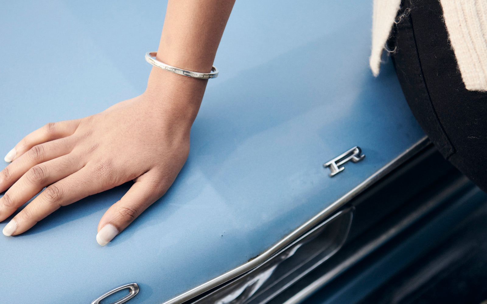 Äkta silver armband