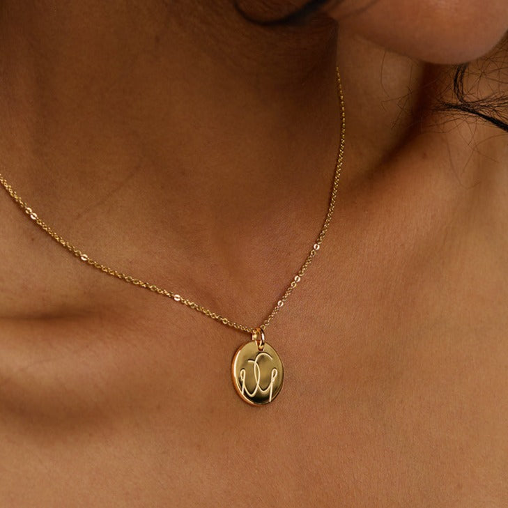 Halsband dam: The Blessing - ZOE HOOP JEWELRY