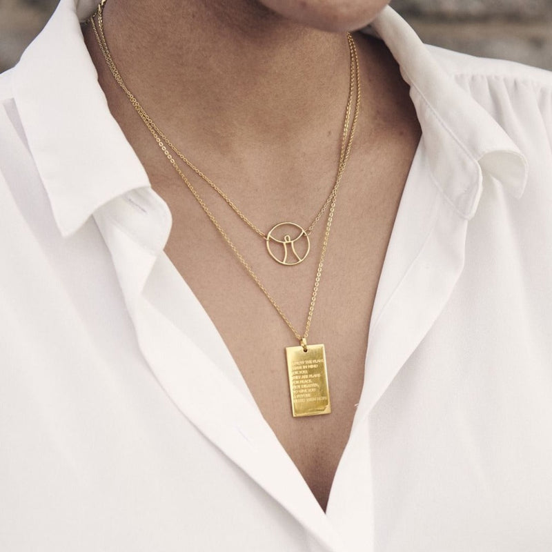 Halsband dam: The Great Plan - ZOE HOOP JEWELRY