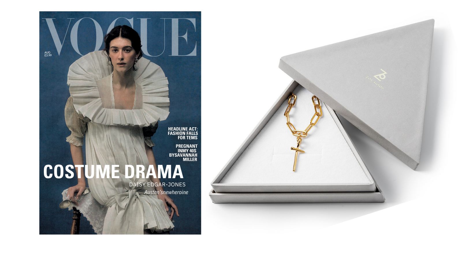 Från en bön till brittiska Vogue – berättelsen om Herdekorset