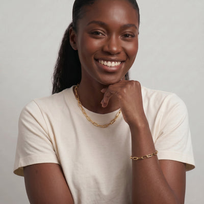 Courage Chain™ armband dam - ZOE HOOP JEWELRY