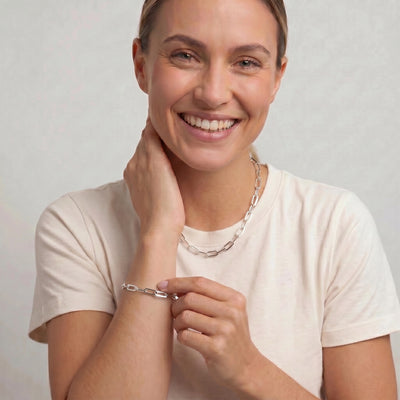 Courage Chain™ armband dam - ZOE HOOP JEWELRY