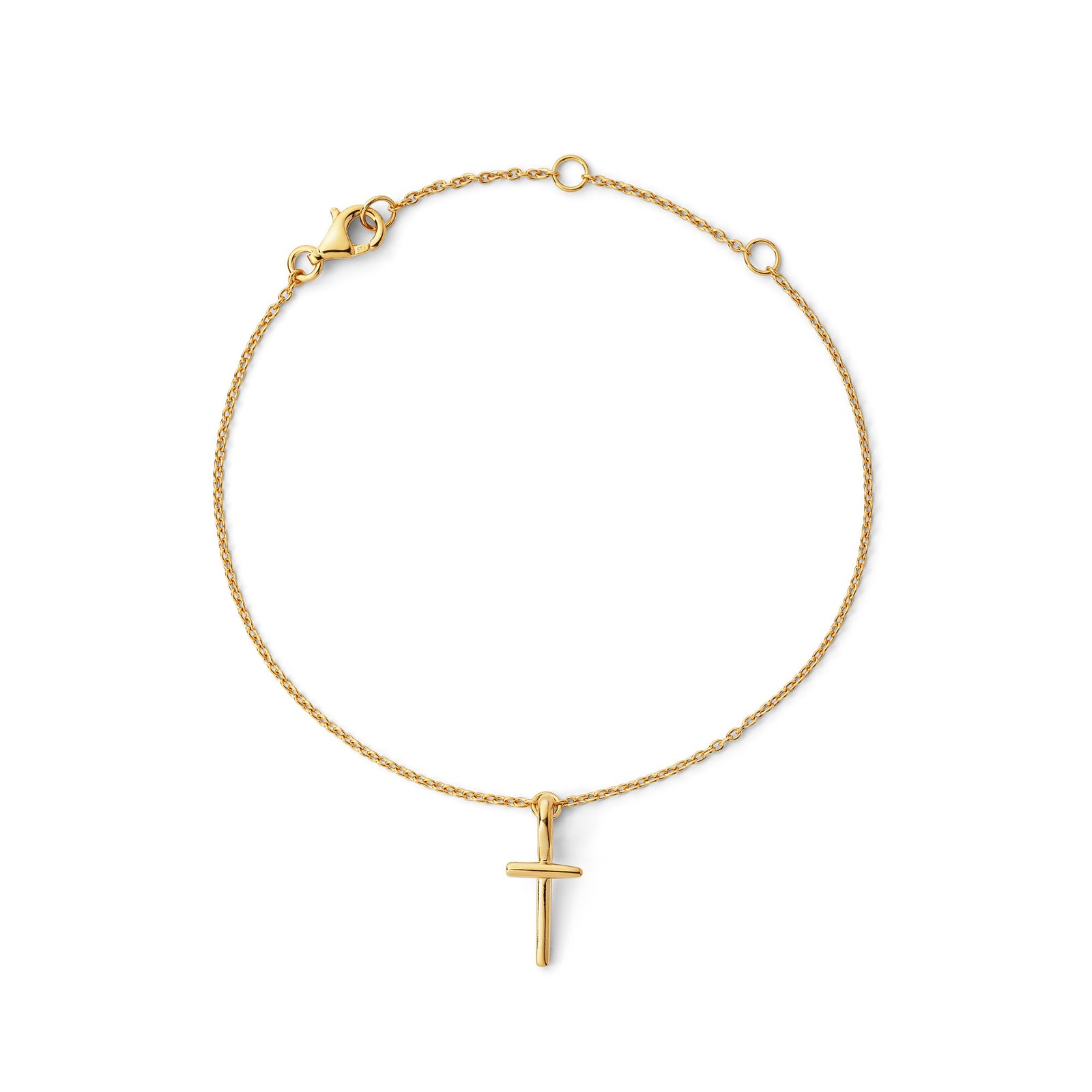 Armband med kors "Herdekorset" Psalm 23 - ZOE HOOP JEWELRY