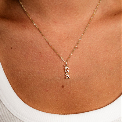 ESUS Halsband Dam i 18K guldpläterat återvunnet sterlingsilver från ZOE HOOP JEWELRY