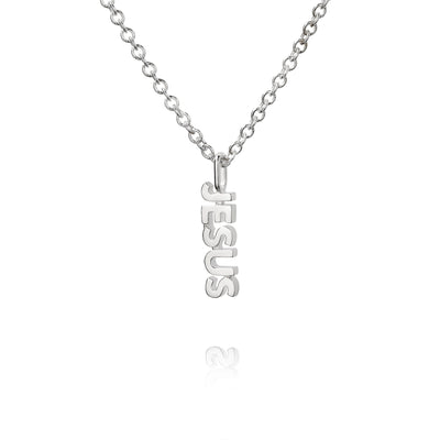 JESUS Halsband Herr i återvunnet sterlingsilver
