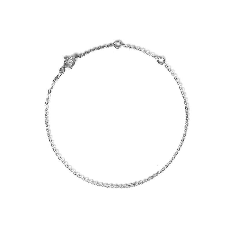 🎁 Silverarmband dam: ZOE HOOP Cabel Chain Bracelet (100% off) - ZOE HOOP JEWELRY