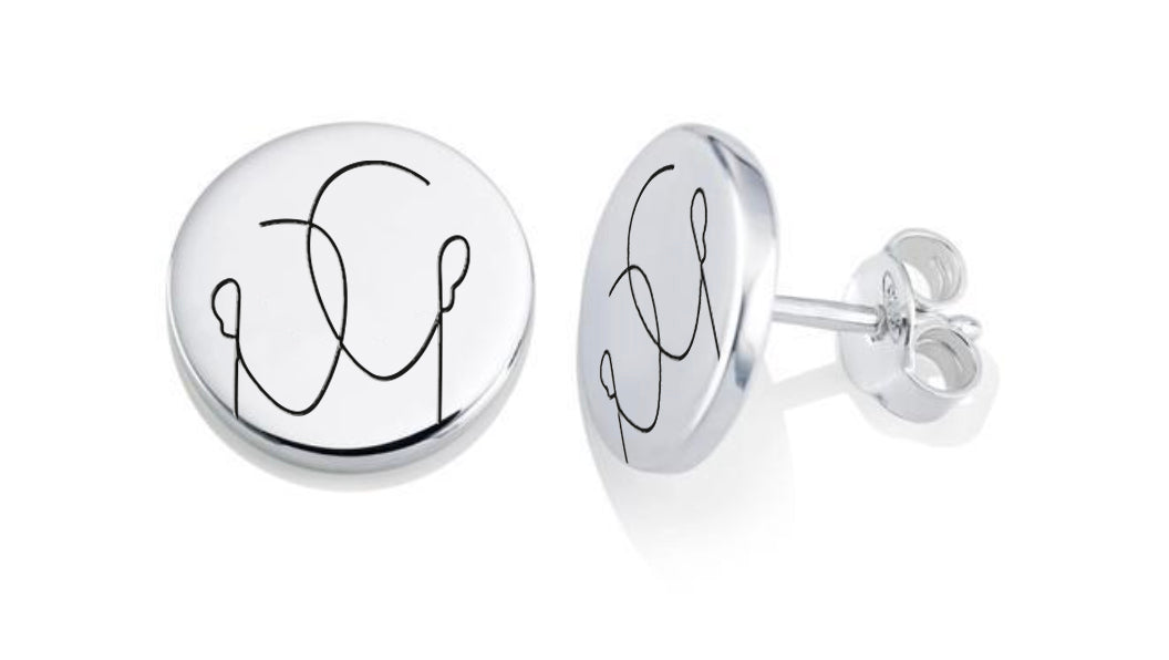 Örhänge dam: The Blessing - ZOE HOOP JEWELRY