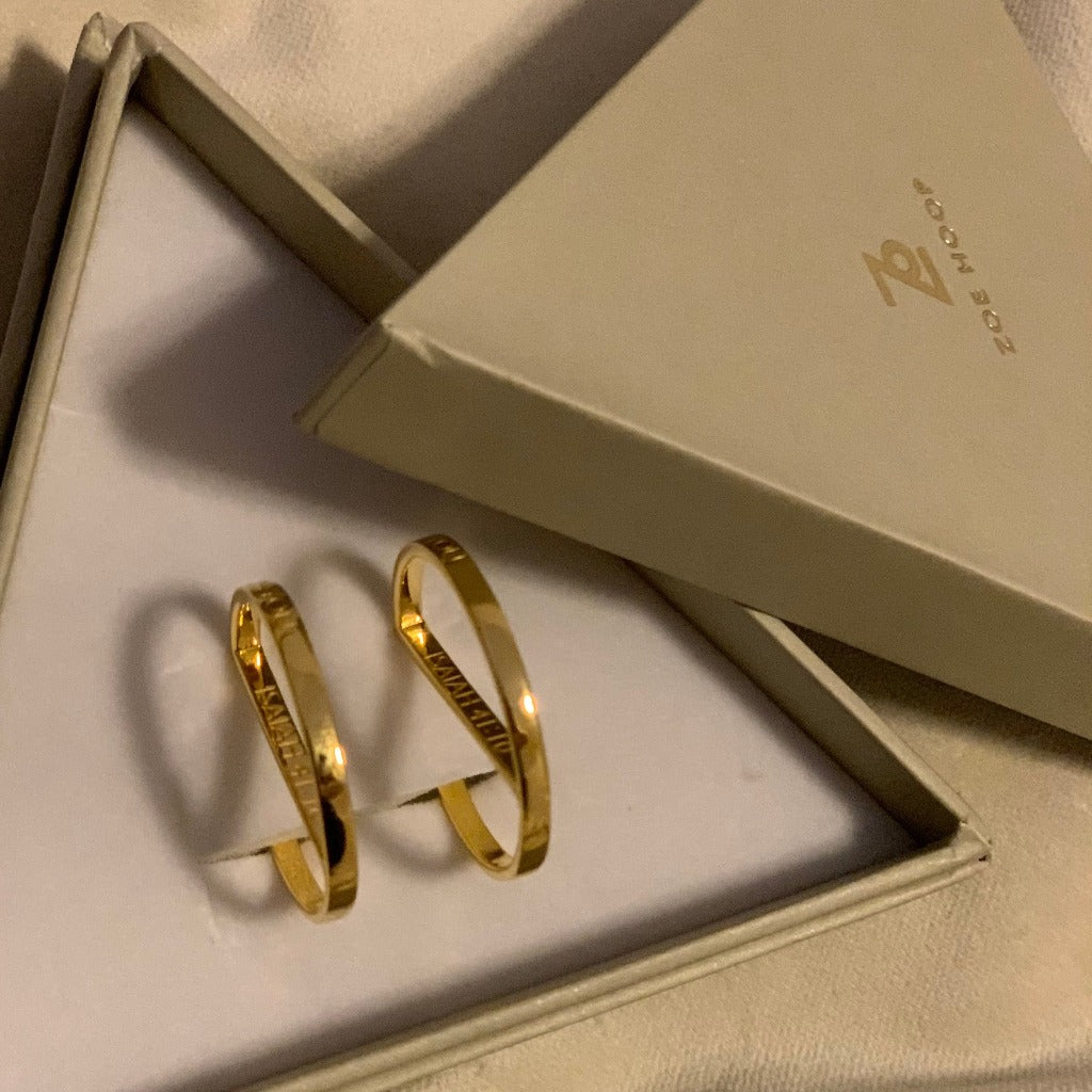 Fear Not Hoops for woman - ZOE HOOP JEWELRY