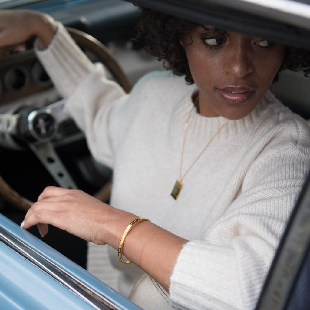 The Great Plan bangle for woman - ZOE HOOP JEWELRY