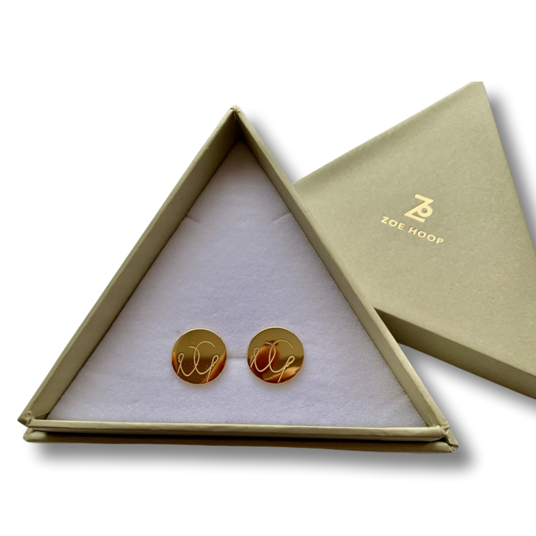 Örhänge dam: The Blessing - ZOE HOOP JEWELRY