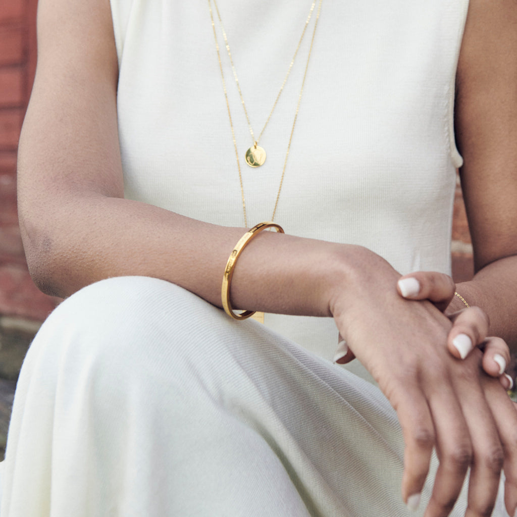 The Great Plan bangle for woman - ZOE HOOP JEWELRY